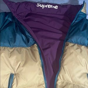 2014 SUPREME Reversible bubble coat